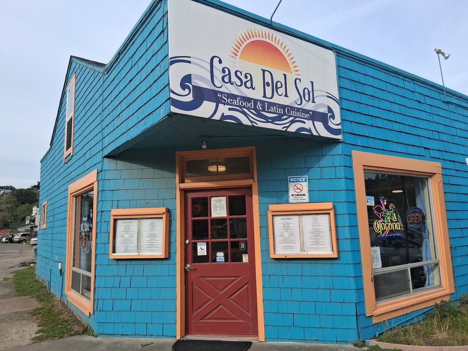 Casa Del Sol storefront in Fort Bragg.